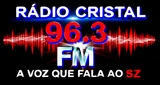 Лого Cristal 96,3 FM - Brasil, Minas Gerais, Curral de Dentro